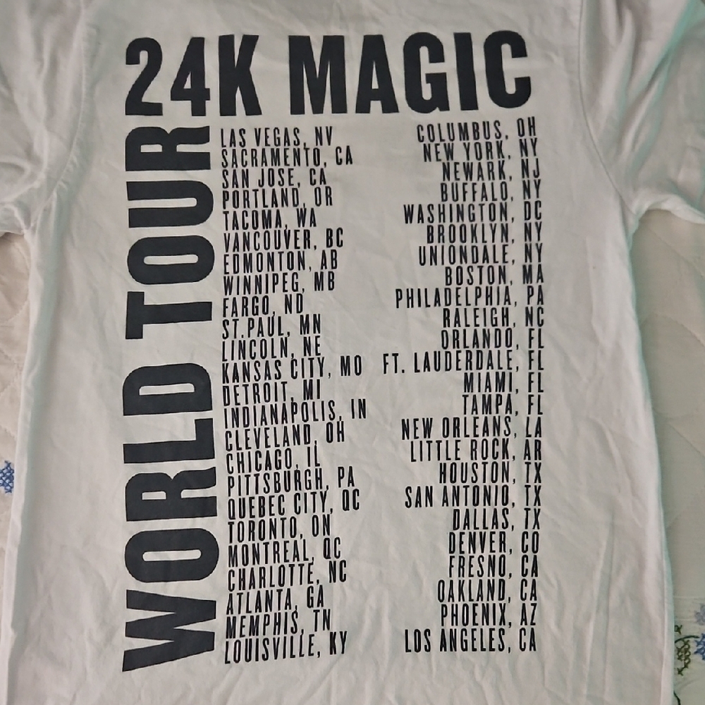 Bruno Mars Graphic T-Shirt - Picture 4 of 4